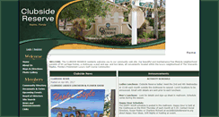 Desktop Screenshot of clubsidereserve.org